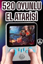 Oyun Konsolu Retro Oyun Konsolu Tv'ye Bağlanabilir Taşınabilir - Görsel 2