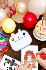 Çocuklar için Fotoğraf Makinesi Anlık Baskı Makinesi HD Görüntü Kalitesi - Görsel 3