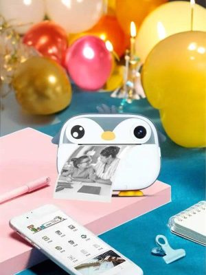 Çocuklar için Fotoğraf Makinesi Anlık Baskı Makinesi HD Görüntü Kalitesi