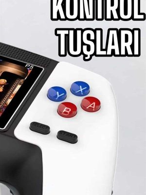 Gamepad 520 Retro Oyunlu Taşınabilir El Konsolu Atari