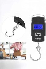 50 Kg El Kantarı Ağırlık Ölçer Dijital Ekranlı Kancalı Portatif - Görsel 3