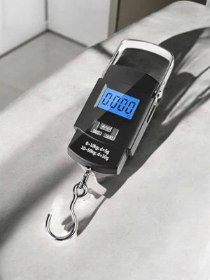 Ağırlık Ölçer 50 Kg El Terazisi El Kantarı Pilli Led Ekran
