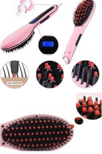 Fön Etkili Saç Düzleştirici Tarak Yıpranma Karşıtı Döner Kablo Isı Ayarlı - Görsel 5