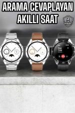 Akıllı Saat Bildirim Görme Sesli Görüşme Çoklu Kordon GPS Takibi - Görsel 2