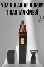 Tıraş Makinesi Kulak Burun ve Yüz Temizleyici Şarjlı Mini - Görsel 2