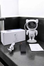 Astronot Görünümlü Projeksiyon Speaker Taşınabilir - Görsel 5