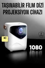 Taşınabilir Android Projeksiyon Wifi Destekli 4K Multimedia Tabanlı Ev Ve Ofis Tipi - Görsel 2