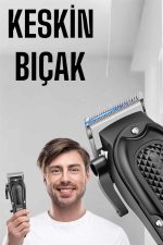 Sıfır Tıraş Makinesi Dijital Göstergeli Paslanmaz Çelik Bıçaklı Taşınabilir - Görsel 5