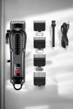 Sıfır Tıraş Makinesi Dijital Göstergeli Paslanmaz Çelik Bıçaklı Taşınabilir - Görsel 3