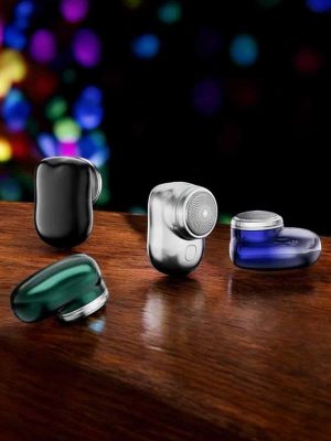 Seyahat Tipi Tıraş Makinesi Taşınabilir Kablosuz Mini Paslanmaz Çelik