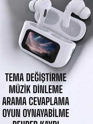 Bluetooth Kulaklık Kulakiçi Güçlü Ses Kaliteli Sesli Asistan