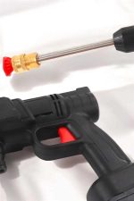 Yeni Nesil Araç Yıkama Şarjlı Tabancası Basınçlı Su Hazneli - Görsel 3