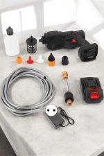 Yeni Nesil Araç Yıkama Şarjlı Tabancası Basınçlı Su Hazneli - Görsel 4