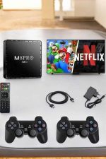 TV Box Çift Oyun Kollu 10000 Oyunlu Atari - Görsel 4