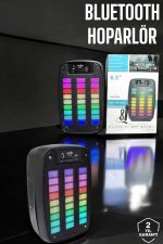 Bluetooth  Hoparlör Mikrofonlu Speaker Taşınabilir Şarjlı - Görsel 2