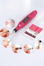 Nasır Temizleyici Manikür Pedikür Seti Elektrikli USB Girişli - Görsel 4