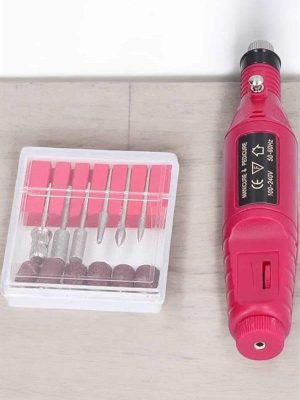 Protez Tırnak Manikür ve Pedikür Seti Elektrikli