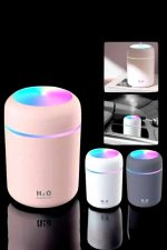 Buharlı Hava Nemlendirici Aromaterapi Renk Değiştirilebilir - Görsel 5