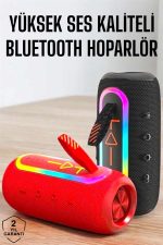 Kablosuz Bluetooth Hoparlör Uzun Pil Ömrü Taşınabilir - Görsel 2