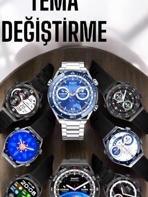 Akıllı Saat 2024 Model Arama Cevaplayan Uyku ve Sağlık Takibi