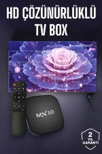 TV Box Android Uyumlu 4 Çekirdekli WİFİ Bağlantılı 4K - Görsel 2