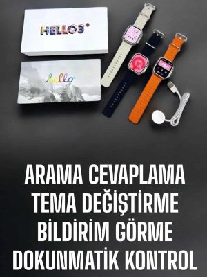 Akıllı Saat Yeni Nesil Bluetooth Bağlantılı Uyku Sağlık Takibi GPS Ve NFC Uyumlu