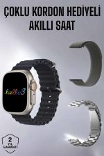 Akıllı Saat Yeni Nesil Bluetooth Bağlantılı Uyku Sağlık Takibi GPS Ve NFC Uyumlu - Görsel 2