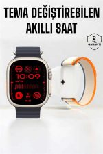 Akıllı Saat Yeni Nesil Sesli Asistan Uyku ve Sağlık Takibi Adımsayar - Görsel 2