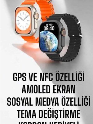 Akıllı Saat Sağlık Takibi Spor Modları ChatGPT Entegrasyon Ve Sesli Asistan