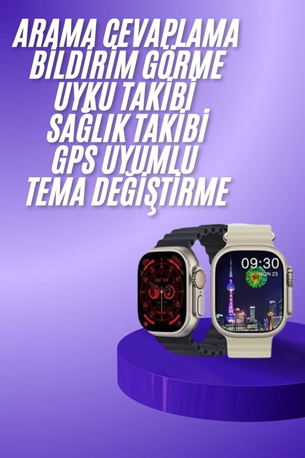 Compressed by jpeg-recompress Akıllı Saat Bluetooth Bağlantılı Uyku ve Sağlık Takibi - Görsel 1