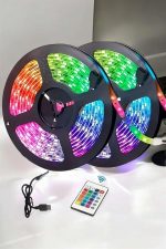 Led Işık 5 Metre Şerit Led RGB Işıklı - Görsel 4