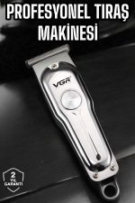 Tıraş Makinesi Güçlü Motor Şarjlı Uzun Pil Ömürlü - Görsel 2