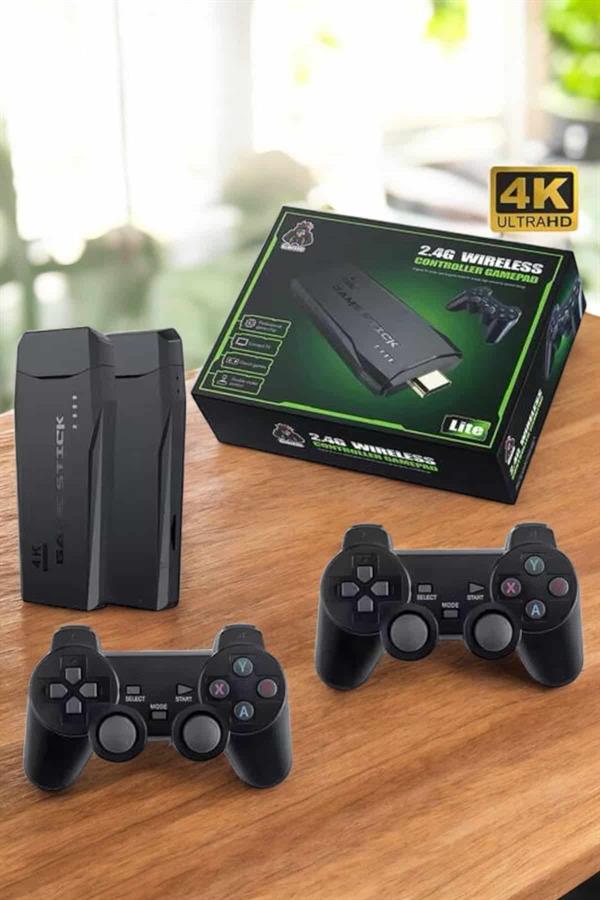 Compressed by jpeg-recompress Gaming Atari 2.4g Uyumlu Kablosuz Çift Kol Game Stick - Görsel 1