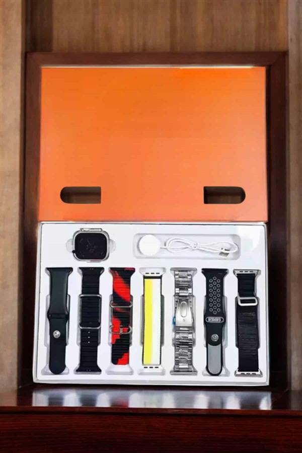 Compressed by jpeg-recompress Akıllı Saat 7 Kordonlu Bildirim Görebilen Metal Kordon GPS Özelliği - Görsel 5