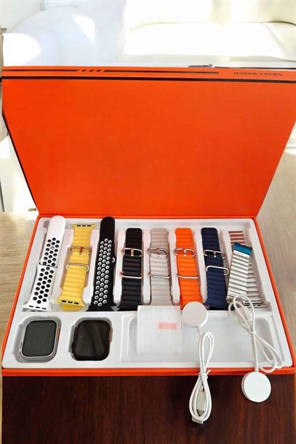 Compressed by jpeg-recompress Akıllı Saat 7 Kordonlu Metal,Plastik Ve Hasır Kordon Seçeneği - Görsel 4