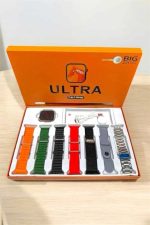 Akıllı Saat 7 Kordonlu Metal,Plastik Ve Hasır Kordon Seçeneği - Görsel 5