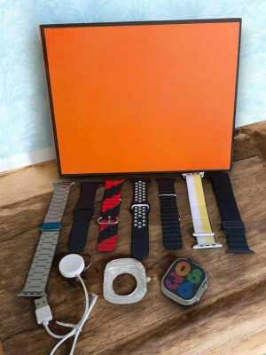 Akıllı Saat 7 Farklı Kordonlu Arama Cevaplayan Bildirim GPS Özelliği