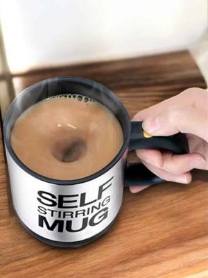 Mikser Kupa Yazılı Mug Bardak Karıştırma Özelliği