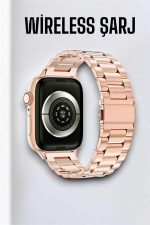 Akıllı Saat Adımsayar, Nabız Takibi ve GPS Destekli Kadınlara Özel - Görsel 3