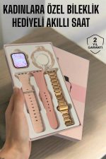 Akıllı Saat Adımsayar, Nabız Takibi ve GPS Destekli Kadınlara Özel - Görsel 2