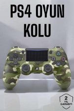 PS4 Oyun Kolu Kamuflaj Desenli Joystick - Görsel 2