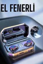 Kablosuz Bluetooth Kulaklık Dijital Göstergeli Uzun Pil Ömrü - Görsel 5