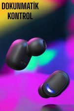 Powerbank Özellikli Kablosuz Bluetooth Kulaklık RGB Işıklı - Görsel 5