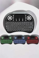 USB Bağlantılı Mini Q Klavye Işıklı Tüm Cihazlara Uyumlu - Görsel 5