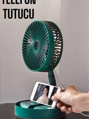 Mini Fan Soğutucu Telefon Tutucu Vantilatör