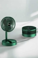 Soğutucu Vantilatör Telefon Standlı Mini Fan - Görsel 4
