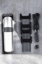 4 Taraklı Taşınabilir Profesyonel Saç ve Sakal Kesme Tıraş Makinesi - Görsel 5