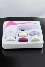 Taşınabilir Yüz Temizleme Cihazı Masaj, Peeling, Temizlik 5 Başlıklı - Görsel 5
