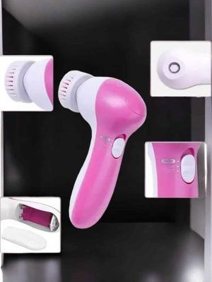 Taşınabilir Yüz Temizleme Cihazı Masaj, Peeling, Temizlik 5 Başlıklı