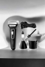 3 Başlıklı Profesyonel Tıraş Makinesi - Görsel 5